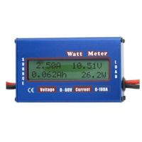 โปรโมชั่น++ วัตต์มิเตอร์สำหรับไฟกระแสตรง Power Analyzer DC 10-60V 0-100A มีค่าวัดโวลล์ กระแส วัตต์ ราคาถูก เครื่องวัดไฟฟ้า เครื่องวัดกระแสไฟฟ้า ไฟฟ้า  เครื่องมือช่าง