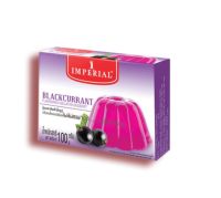 อิมพีเรียล วุ้นเจลาตินกลิ่นแบล็คเคอร์เร้นท์ IMPERIAL Blackcurrant Flavored Gelatin Dessert 100 ก.