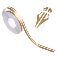 【cw】 Pinstripe Tape Decal Steamline Pinstripetape for Cars (Gold) ！