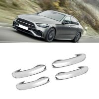 Chrome Car Door Handle Cover Sticker Moulding Trim for Mercedes-Benz C-Class W206 2022 Car Styling