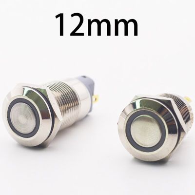 Electronics Button Switch 12mm Led Light Metal Waterproof Push Button Switch Momentary Switches Home Improvement