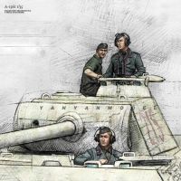 1/35 Resin Soldier model kits figure colorless and self-assembled （3 pcs Tank free）A-1361