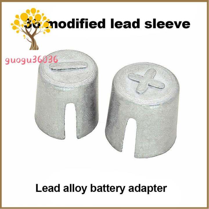 GUOGU 1Pair Lead Fix Positive Negative Post Post Repair Shims Battery