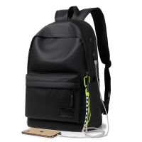 กระเป๋าเป้สะพายหลังแล็ปท็อปผู้ชายเดินทางไนลอนแล็ปท็อปชายกระเป๋าแล็ปท็อปชาร์จ USB 17นิ้วกระเป๋าคอมพิวเตอร์เป้สะพายหลังไปโรงเรียนกระเป๋ากันน้ำ