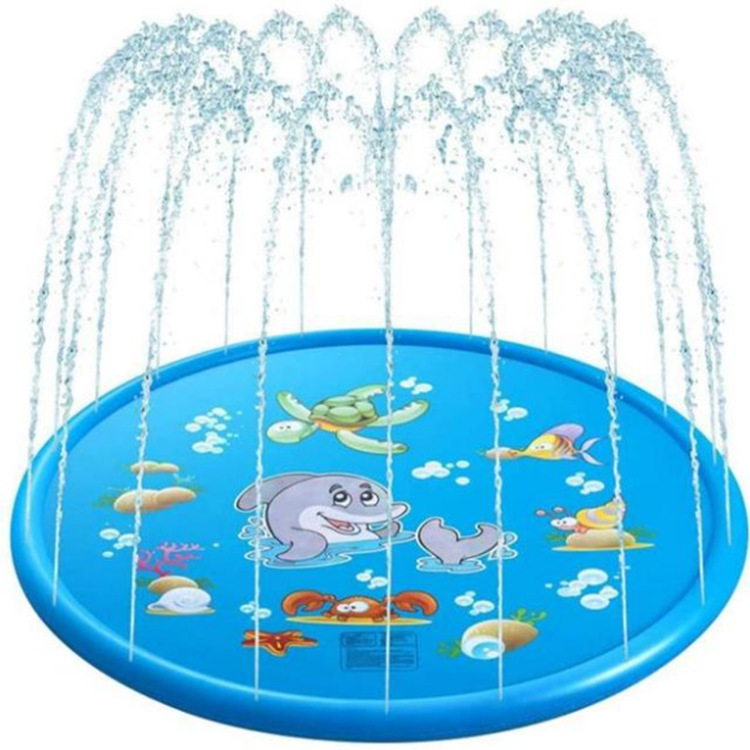 170CM Sprinkler Pad Splash Play Mat Water Toy Inflatable Water Swimming Pool n 