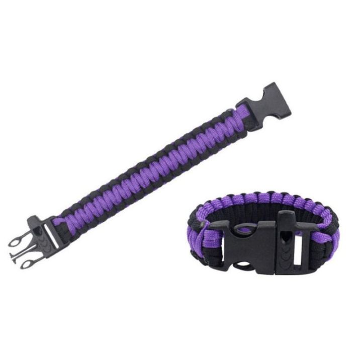 1pc-24-5cm-core-outdoor-camping-550-paracord-cord-emergency-survival-rope-with-whistle-tools