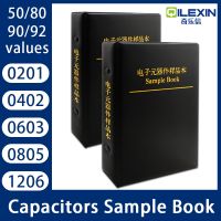 Capacitors Kit SMD Capacitor Sample Book 0201 0402 0603 0805 1206 Chip Assortment Pack 80/90/92values 25 50 pcs