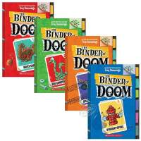 The binder of doom #1-4 Xuele Dashu series: notes of destruction Season 2: 4 childrens literature story books, English original books, graded reading, 7-12 years old