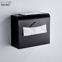 ELLEN Toilet Paper Storage Box Black Bathroom Toilet  Paper Holder Bathroom Fixture Bathroom Accessories EL5011 Toilet Roll Holders