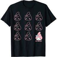 Kids T-Shirt cartoon Sanrio（hello kitty ，MYMELODY，keroppi ，BADTZ-MARU，Kuromi） graphic Tops Boys Girls Distro Age 1 2 3 4 5 6 7 8 9 10 11 12 Years