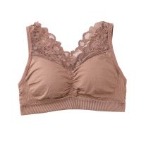 ?Sanay Bra? (N398) เสื้อครอป ท็อปครึ่งตัว ลายลูกไม้