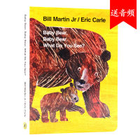 Eric Carle, Liao Caixing baby bear, baby bear, what do you see? Bear, what do you see? Cardboard cant tear through a book