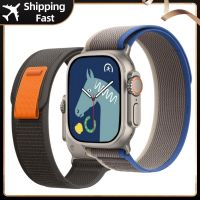 Nylon Strap For Apple Watch Band Ultra Trail Loop Band 49mm 45mm 44mm 42mm IWatch Bracelet 8/7/6/5/4/3/2/1/SE Accessories Man