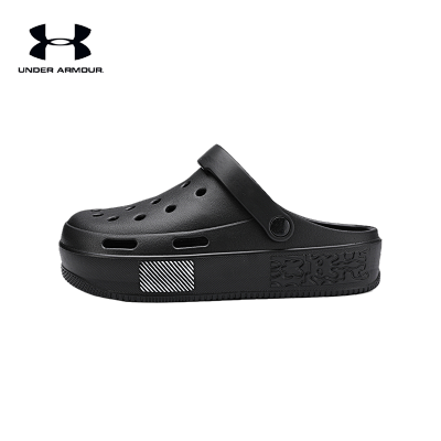 Under Armour_ UA Mens Ansa Fixed Slides อันเดอร์ อาร์เมอร์ รองเท้าแตะ สำหรับผู้ชาย รุ่น -DL305