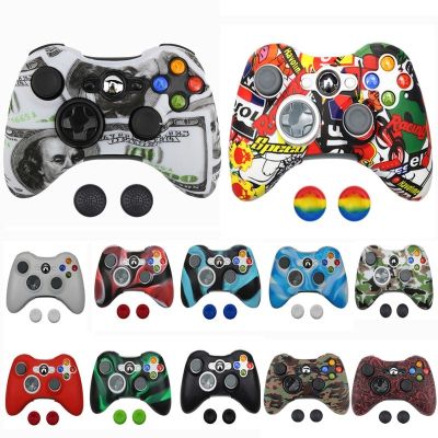 TECTINTER Soft Silicone Cover xbox Thumb Grips Caps Accessories