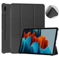 Case สำหรับ Samsung Galaxy Tab S9 2023 11 "Tri-พับสมาร์ทแท็บเล็ตปก SM-X71ปลุกอัตโนมัติ Samsung Tab S7 S8 11 SM-T870 Capa F Unda