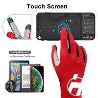 Touch Screen Cycling Gloves Full Fingers Gel Pads Sports Bicycle Gloves MTB Road Bike Riding Racing Fingerless Gloves For Men