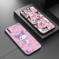 Kuromi เคส ITEL A48 Black Silicone เคสโทรศัพท์ 2022 ต้นฉบับการออกแบบใหม่สำหรับ boy and girl กล้องป้องกันเต็มรูปแบบ Soft ซิลิโคนกันกระแทก Cover