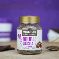 Beanies Coffee Instant Decaf Double Chocolate กาแฟพร้อมชง น้ำหนัก 50 กรัม นำเข้าจากอังกฤษ BBF 01/12/24