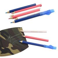UDIEOA ปากกาเมจิก3สีสำหรับที่ครอบแปรง,ดินสอสีสำหรับงานตัดเย็บเสื้อผ้าปากกาหมึกละลายน้ำเครื่องมือตัดเย็บ