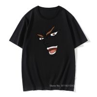 Men T-Shirt Dio Face Meme Crazy Tees Camisa Jojos Bizarre Adventure Anime Jjba Manga T Shirts Harajuku Graphic