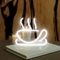 【 YUYANG Lighting 】กาแฟไฟ Led นีออน