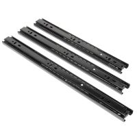 11/13/15inches Drawer Slides Full Extension Side Mount Runner 3 Section Soft Close Ball Bearing Damping Buffer Cabinet Rails