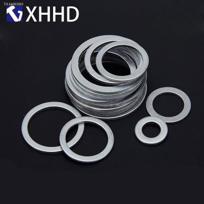 ❐◇۩ Aluminum Gasket Seal Ring Flat Gasket with Aluminum Seal Gasket Mediator M5 M6 M8 M10 M12 M14 M16 M18 M20 M22 M24