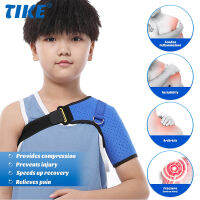 TIKE ไหล่รั้งสำหรับฉีกขาด Rotator Cuff, 4-12ปีเด็ก,ไหล่บรรเทาอาการปวด,ไหล่สลิงสำหรับไหล่เสถียรภาพการกู้คืน