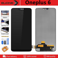 6.28นิ้วสำหรับ Oneplus 6 Oled จอแสดงผล LCD Digitizer หน้าจอสัมผัสที่สมบูรณ์จอแสดงผล Repair Part