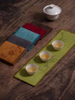 Multifunctional Absorbent Tea Set Tea Towel Tea Making Fabric Tea Culture Accessories Serving Tea Table Small Tea Mat Dry