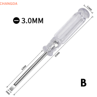 ?【Lowest price】CHANGDA ไขควงขนาดเล็ก slotted/CROSS 3mm สำหรับโทรศัพท์มือถือแล็ปท็อปเปิดซ่อมเครื่องมือ