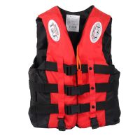 2023 S -XXXL Life Jacket for Adult Children with Pipe Outdoor Swimming Boating Skiing Driving Vest Survival Suit Polyester  Life Jackets