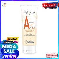 โชกุบุสซึเจลล้างหน้า สูตรช่วยลดการสะสมของแบคทีเรีย 100 กผลิตภัณฑ์ดูแลผิวหน้าSHOKUBUTSU FACIAL GEL CLEANSER ACNE CLEAR 10