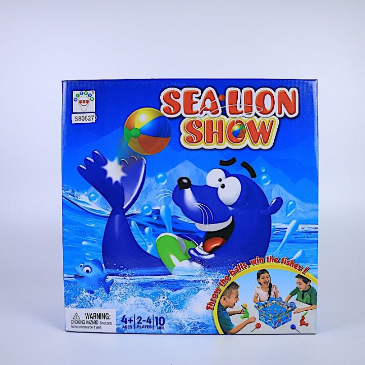 เกมส์โชว์แมวน้ำลอดห่วง-sea-lion-show-game-เกมส์สิงโตทะเล