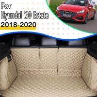 เสื่อฝาหน้าฝาหลังกระโปรงรถสำหรับ Hyundai I30 Estate I30 Wagon PD 2018 2019 2020พรมปูพื้นรถหีบเฉพาะอุปกรณ์ตกแต่งรถโคลนพรมสำหรับรถยนต์