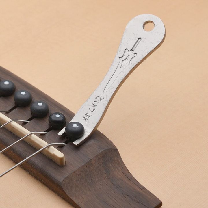 bridge-pin-pulller-metal-acoustic-guitar-pins-puller-music-accessory-silver