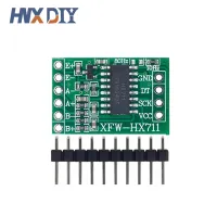 ;[-[; 5Pcs XFW-HX711 Weighing Sensor Dual-Channel 24 Bit Precision A/D Module Pressure Sensor HX711 Weighing Sensors Electronic Scale