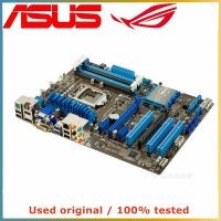 ค่าเริ่มต้นสำหรับ ASUS P8H77-V แผงวงจรคอมพิวเตอร์ LGA 1155 DDR3 32G สำหรับ Intel H77 P8H77เมนบอร์ด SATA III PCI-E 3.0 X16