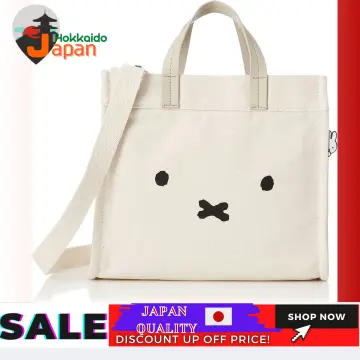 Miffy x Hapitas Canvas Face Mini Tote | zillymonkey