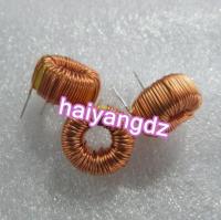 ☑ 3pcs/20mm 370UH 5A 0.8 Line 8026B Magnetic ring inductors Annular inductance Horizontal