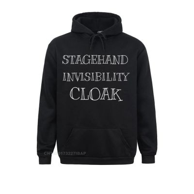 Stagehand Invisibility Cloak Stage Crew Theatre Hoodie Leisureprinted Hoodies Valentine Day Classic Clothes Mens Sweatshirts Size Xxs-4Xl