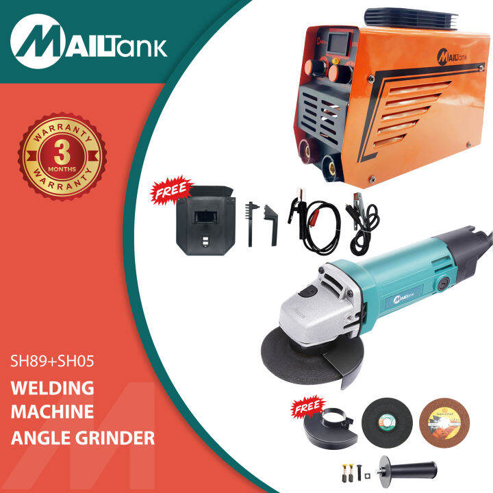 MAILTANK (SH89+SH05) MMA250 Portable Inverter Welding Machine & Multi