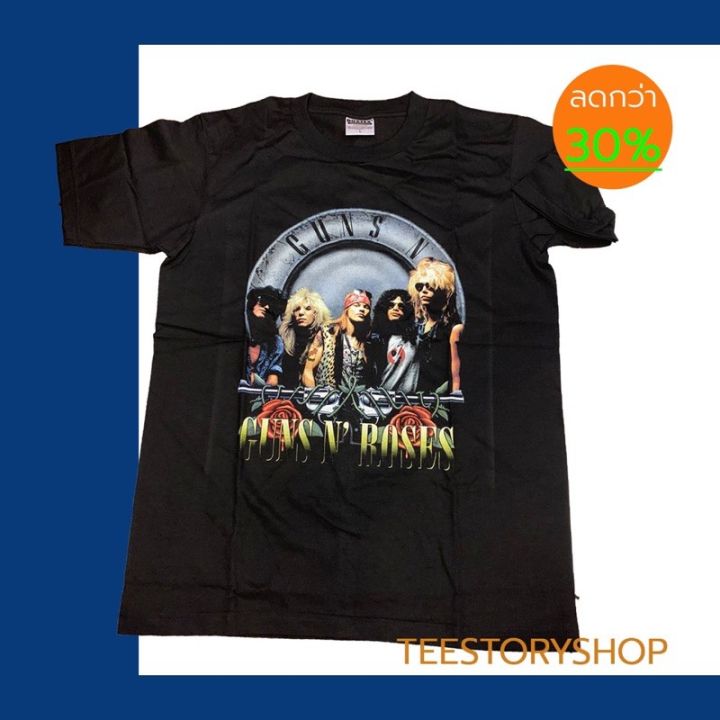 เสื้อวงดนตรี-guns-n-roses-เสื้อผ้าแฟชั่นวัยรุ่นช-ญ-พร้อมส่ง-วินเทจ