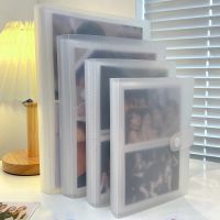 Transparent Photo Album Ins Kpop Photocard Holder Idol Star Card Collect Book Creative Polaroid Albums Picture Card Holder