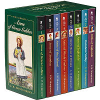 Anne of Green Gables 8 books box set,English novel for children