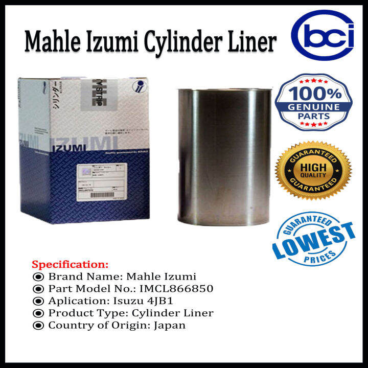 Mahle Izumi Cylinder Liner Lazada PH