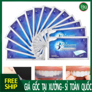1 Hộp 7 Miếng dán trắng răng 3D White Teeth Whitening Strips