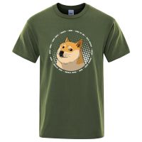 Cartoon Yellow Tsundere Puppy Print Man Tee Shirts Sxxxl Clothing Tshirt Male Loose T Gildan