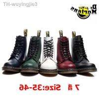 【รองเท้า】 Dr.Martens 1460 รองเท้าบูทมาร์ตินหนัง 8 รู รองเท้าบูทสไตล์อังกฤษ รองเท้าบูทสั้นคู่